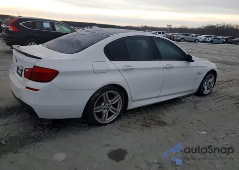 2013 BMW 550 I z USA, uszkodzony, nr VIN WBAFR9C52DDX80302